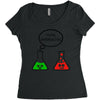 you're overreacting Women's Triblend Scoop T-shirt