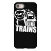 i like trains iPhone 8 Case