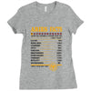Aries Facts Ladies Fitted T-Shirt