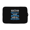 they call me gramps partner in crime Laptop sleeve