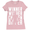 winner winner chicken dinner 3 Ladies Fitted T-Shirt