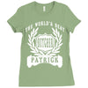 worlds best butcher Ladies Fitted T-Shirt