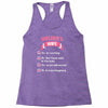 welder's wife Racerback Tank