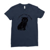 i caught the mouse Ladies Fitted T-Shirt