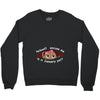 January Peeking Out Baby Girl Crewneck Sweatshirt