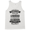 Super Cool Granddad Of A Freaking Awesome Grandson Tank Top