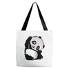 happy panda Tote Bags