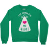 you abducted my heart Crewneck Sweatshirt