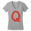 quail man Women's V-Neck T-Shirt