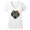 maniacs iii Women's V-Neck T-Shirt