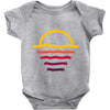 sunset line Baby Bodysuit