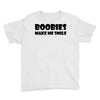 boobies make me smile (2) Youth Tee