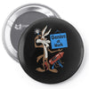looney tunes genius at work Pin-back button