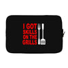 got skills on the grills apron Laptop sleeve