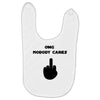 omg nobody cares Baby Bibs