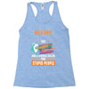 walk away i have anger issues Racerback Tank