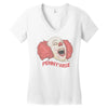 ugly pennywise Women's V-Neck T-Shirt