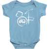 dw drum Baby Bodysuit