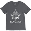 Legends Are Born In November V-Neck Tee
