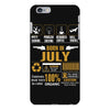 Born July Multitasking Problem Solving Tees iPhone 6 Plus/6S Plus Case