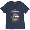 I Dont Always Fill Out A Logbook V-Neck Tee