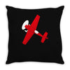 pilot flieger airplane flugzeug extra300 rc flyer Throw Pillow
