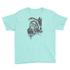 wolf princess warrior Youth Tee