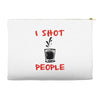i shot people bartender Accessory Pouches