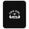 This Girl Loves Papillon Mousepad
