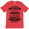 Super Cool Granddad Of A Freaking Awesome Granddaughter T-Shirt