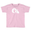 rabbit silhouette Toddler T-shirt