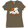 mobbu puppy Ladies Fitted T-Shirt