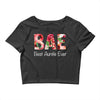 Bae Best Auntie Ever Crop Top