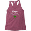 biceps &amp; broccoli! Racerback Tank