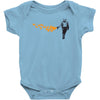 casually butterfly everything Baby Bodysuit