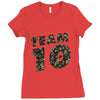 team 10 Ladies Fitted T-Shirt
