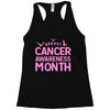 breast cancer awareness month Racerback Tank