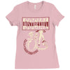 social distortion ball &amp; chain Ladies Fitted T-Shirt