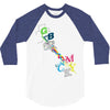 rgb cmyk 3/4 Sleeve Shirt