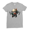 my hero academia katsuki bakugo Ladies Fitted T-Shirt