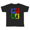 4 Super Hero Toddler T-shirt