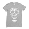 loco coco skul Ladies Fitted T-Shirt
