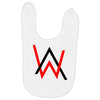 Alan Walker new logo Baby Bibs