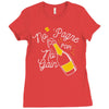 no 'pagne no gain Ladies Fitted T-Shirt