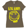 king of grunge Ladies Fitted T-Shirt