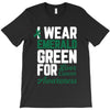 i wear emerald green for liver cancer awareness T-Shirt