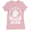 Sailor Life Is Adventure Dare It Ladies Fitted T-Shirt