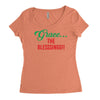 grace the blesssingg!! Women's Triblend Scoop T-shirt