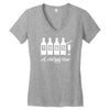 bottles 1965   mens funny Women's V-Neck T-Shirt