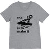 the key is to make it V-Neck Tee
